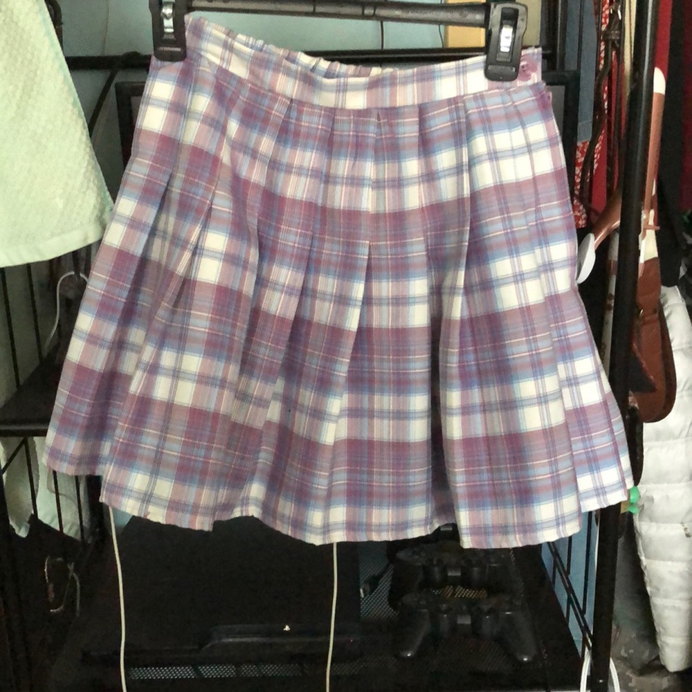 Cute plaid skirt